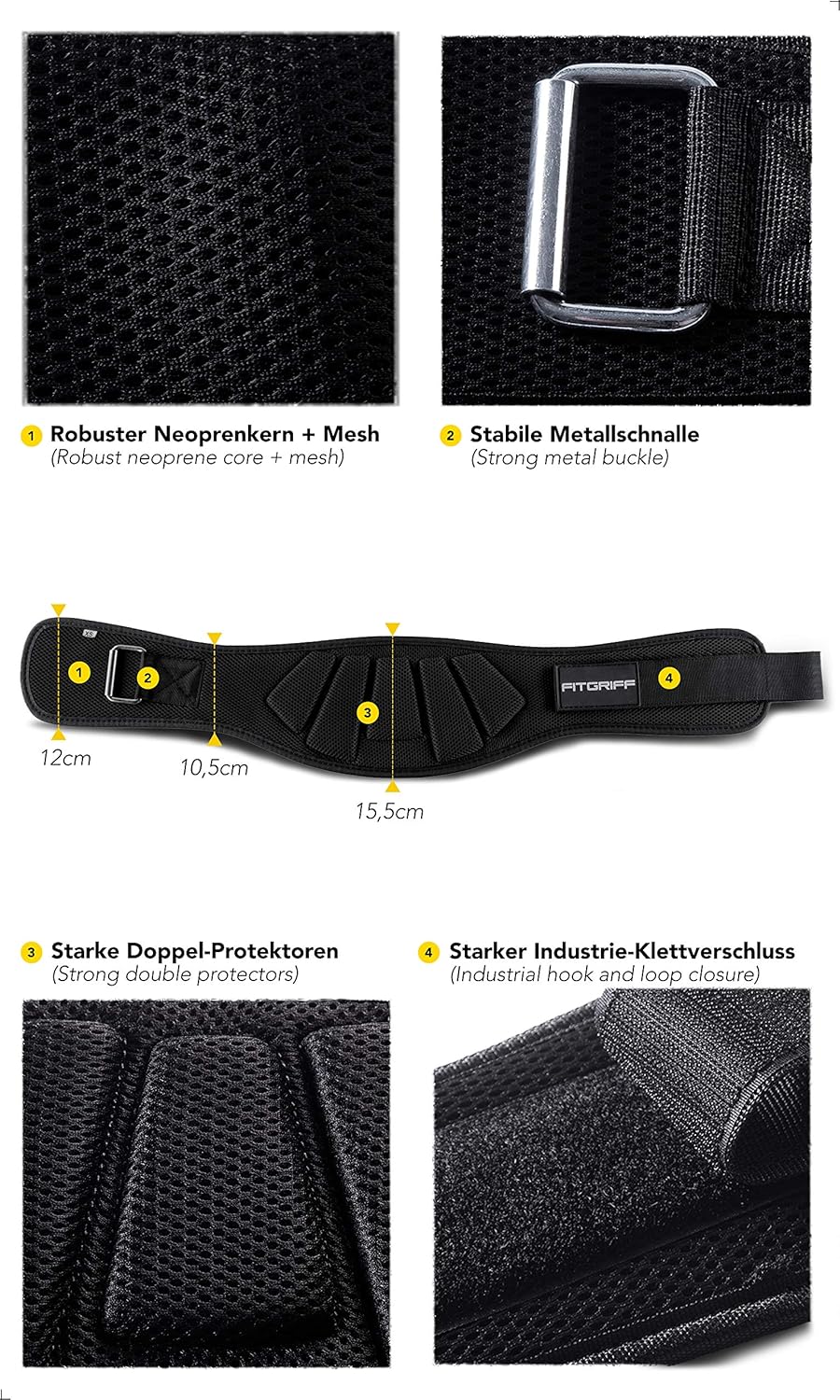 Cinturón Lumbar Fitgriff®