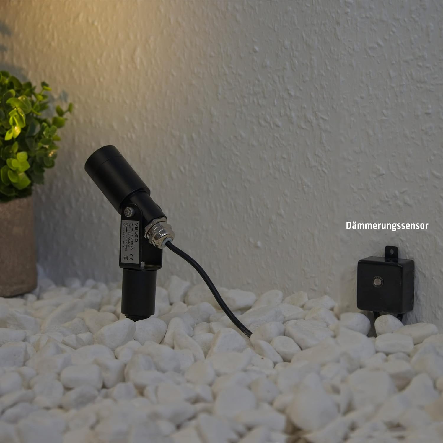 Sensor crepuscular IP65 12V