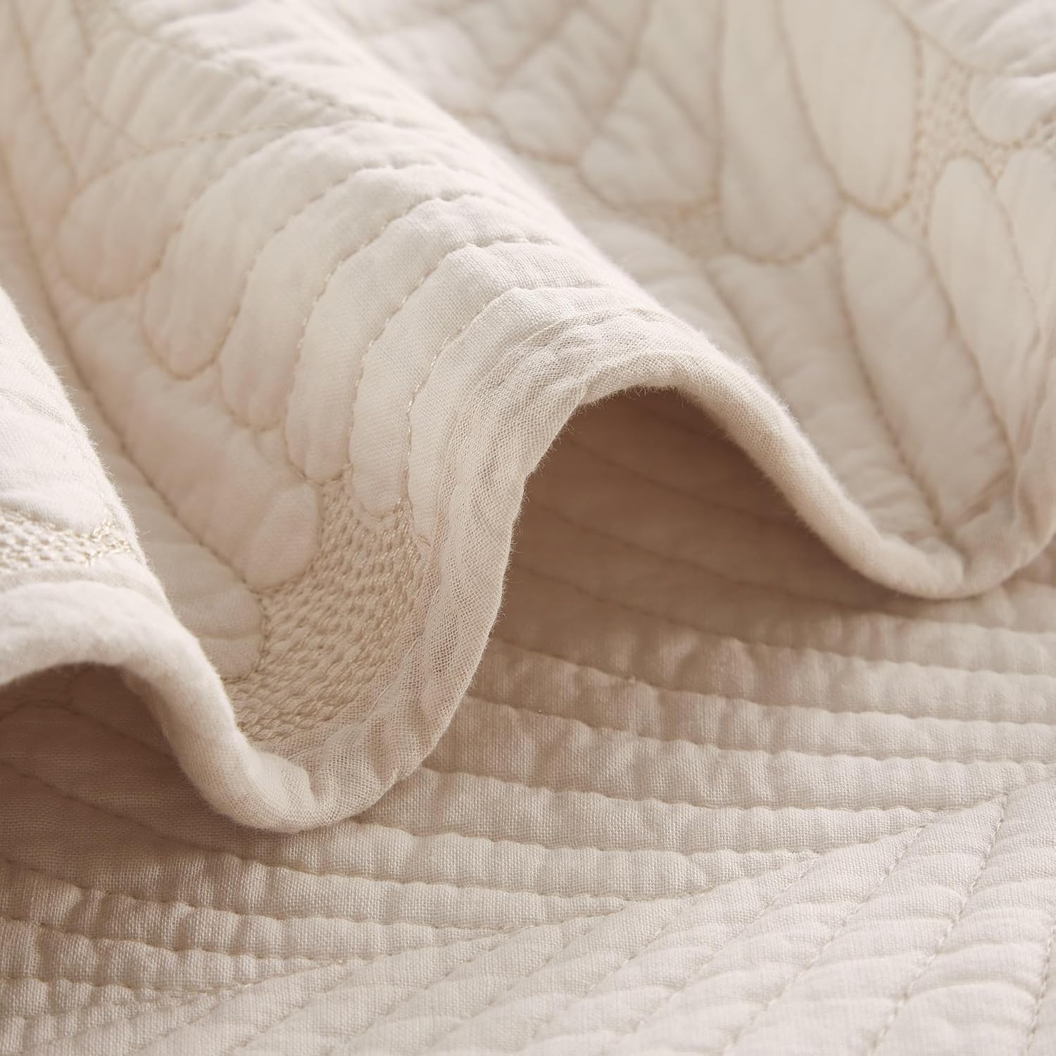 Colcha Bouti Beige 150 cm 220x240