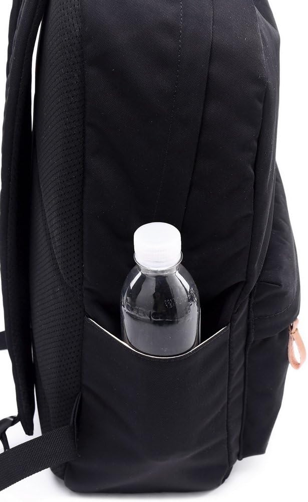 Mochila Escolar Retro Negra