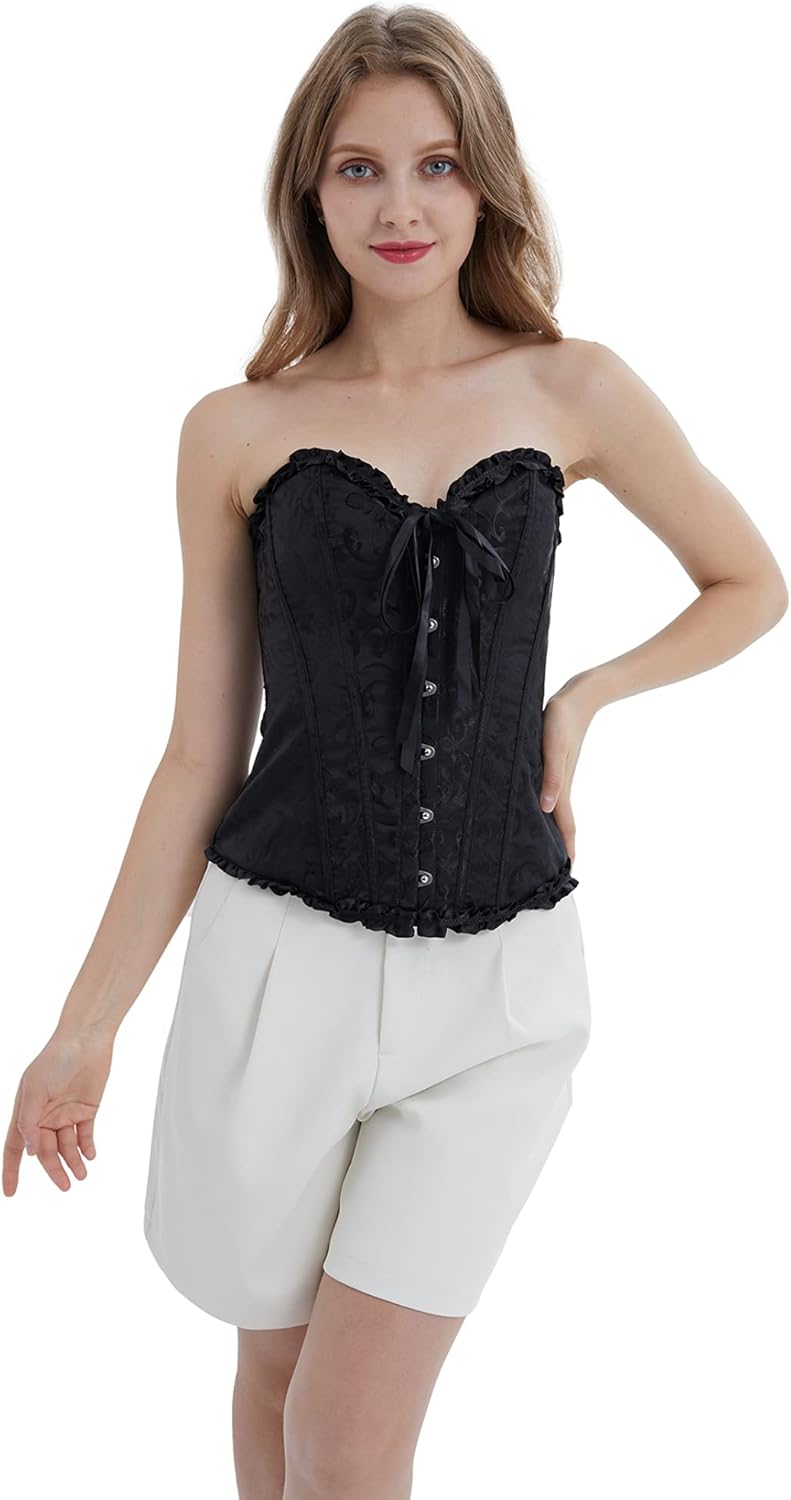 Corset Satin Push-up Trainer