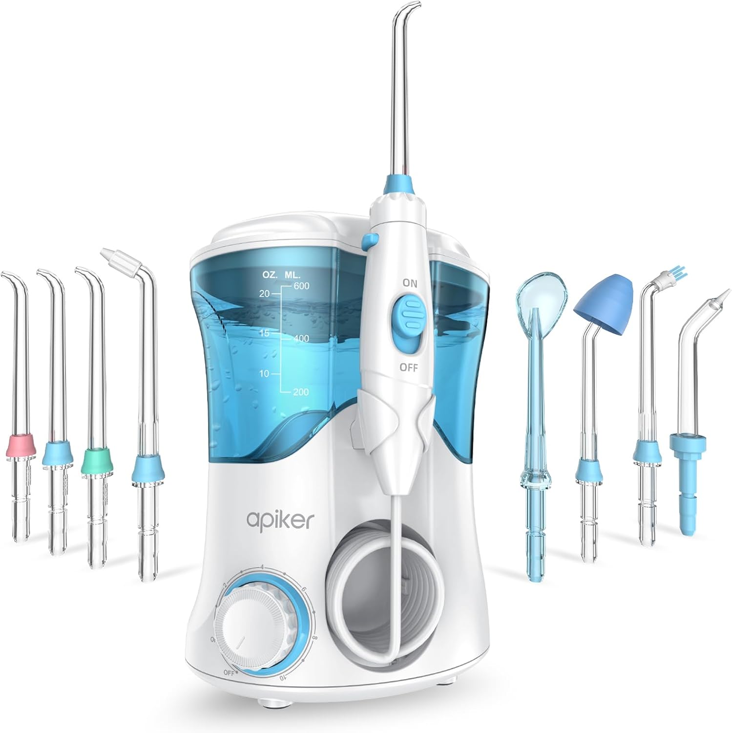 Irrigador Dental Profesional 8 Boquillas