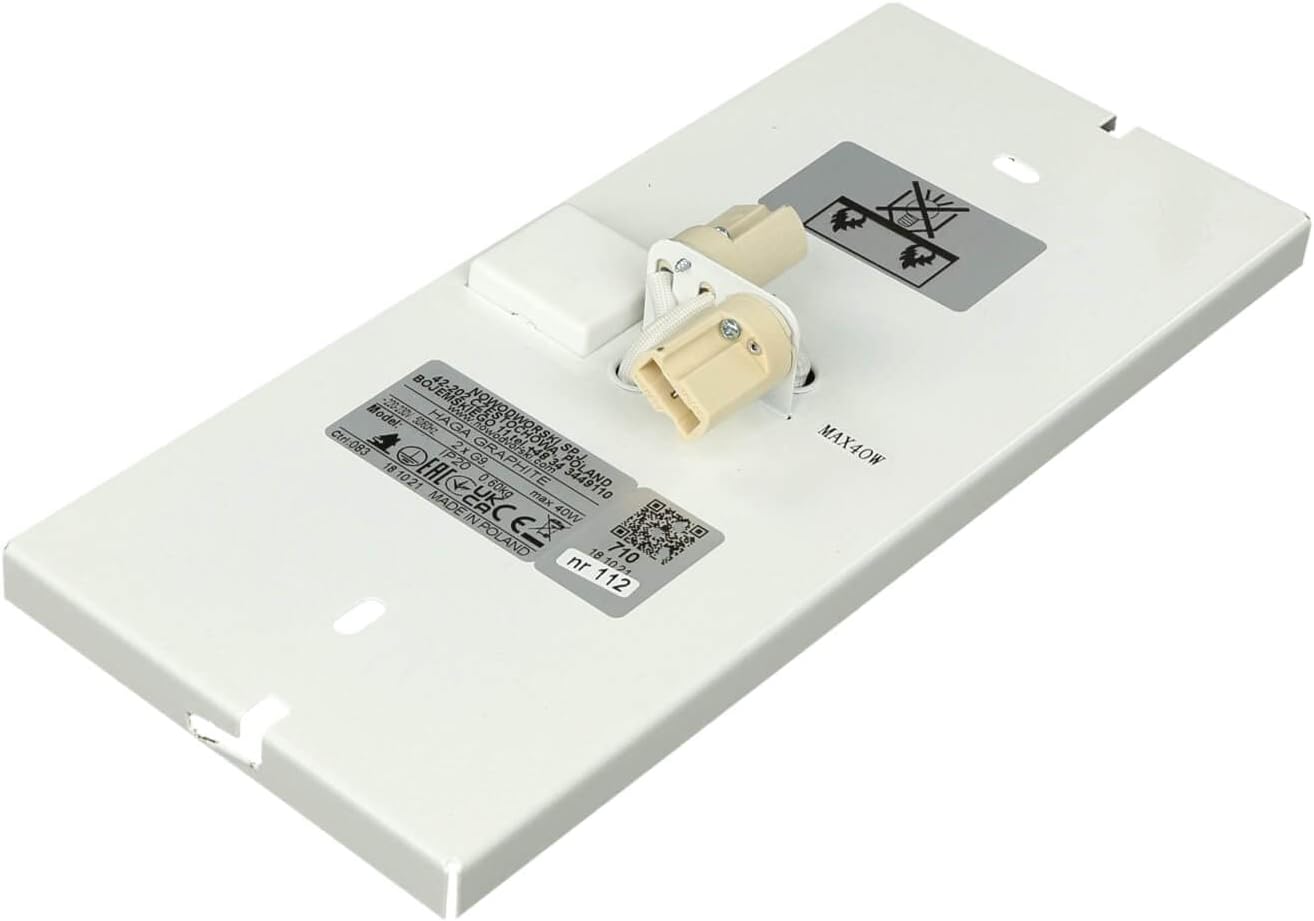 Aplique moderno grafito G9