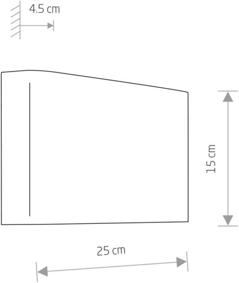 Aplique moderno grafito G9