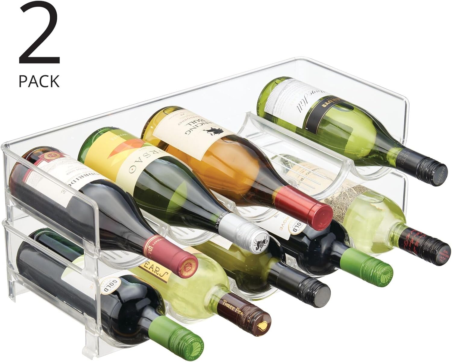 Botelleros apilables mDesign