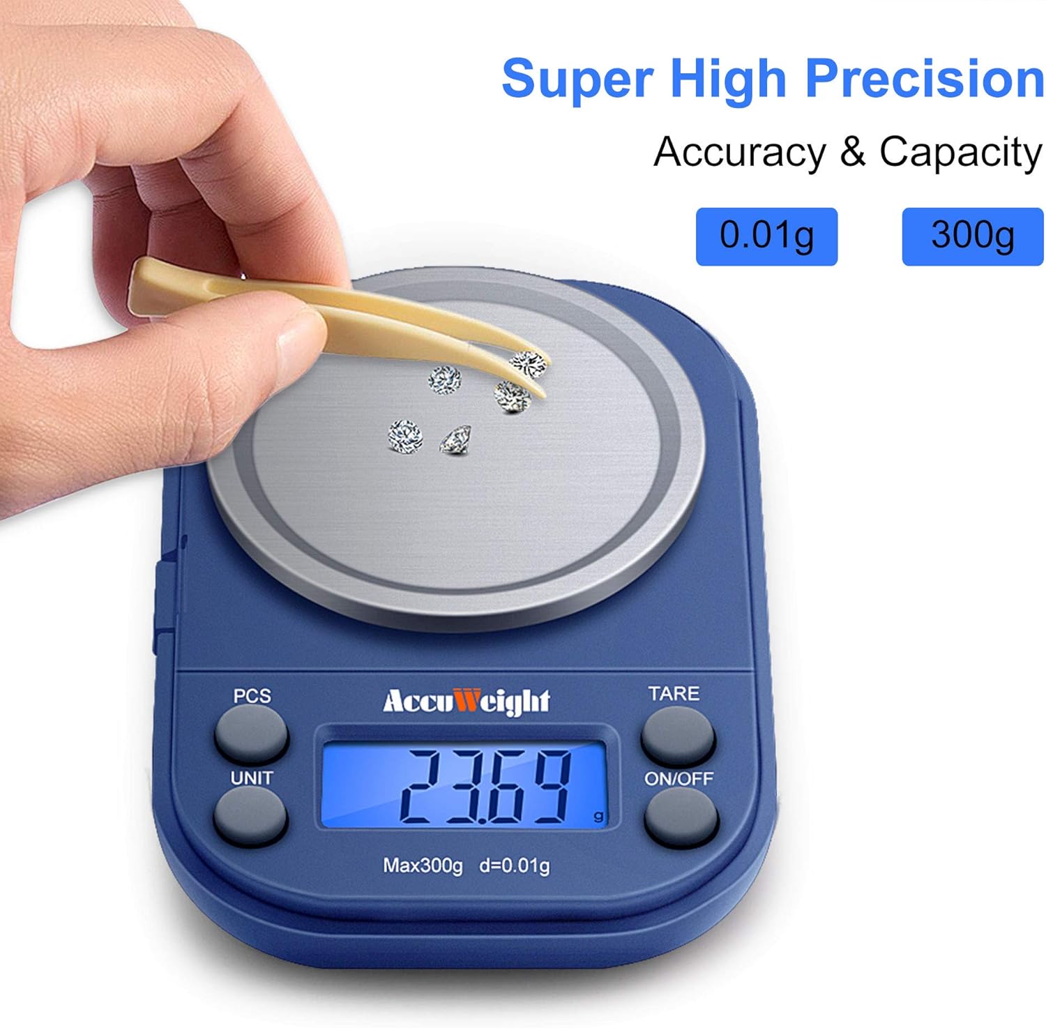 Báscula Digital Precisión 300g