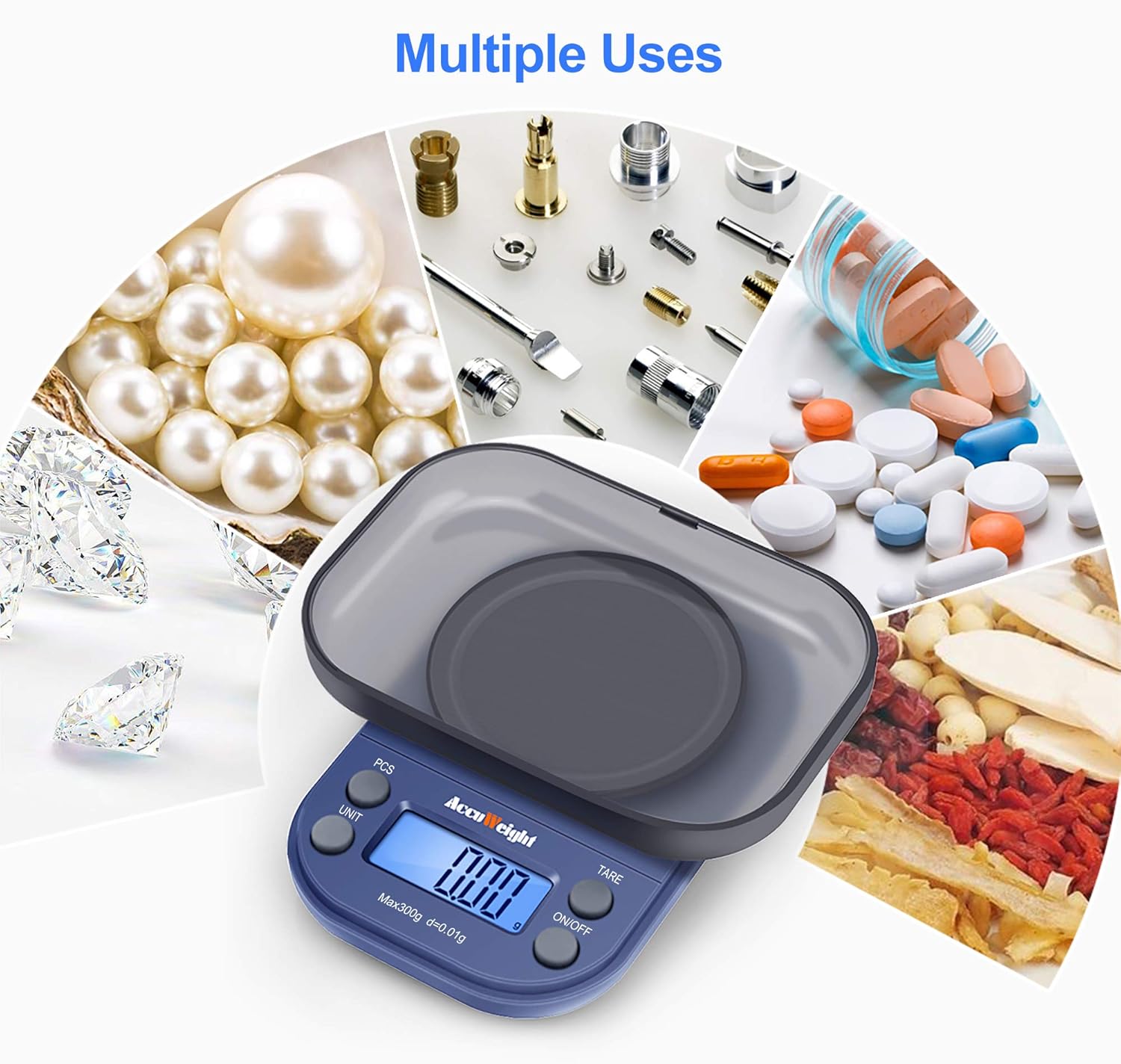 Báscula Digital Precisión 300g
