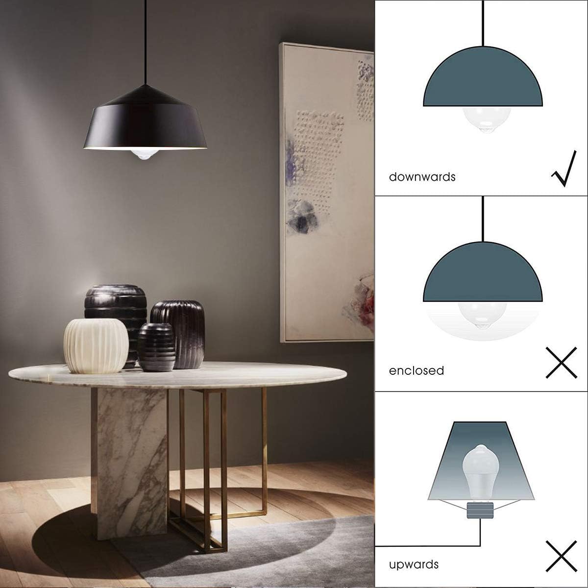 Bombillas LED E27 13W Con Sensor