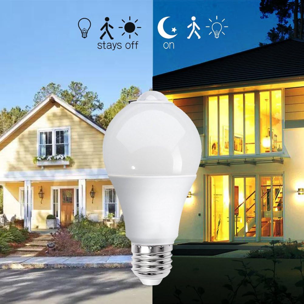 Bombillas LED E27 13W Con Sensor