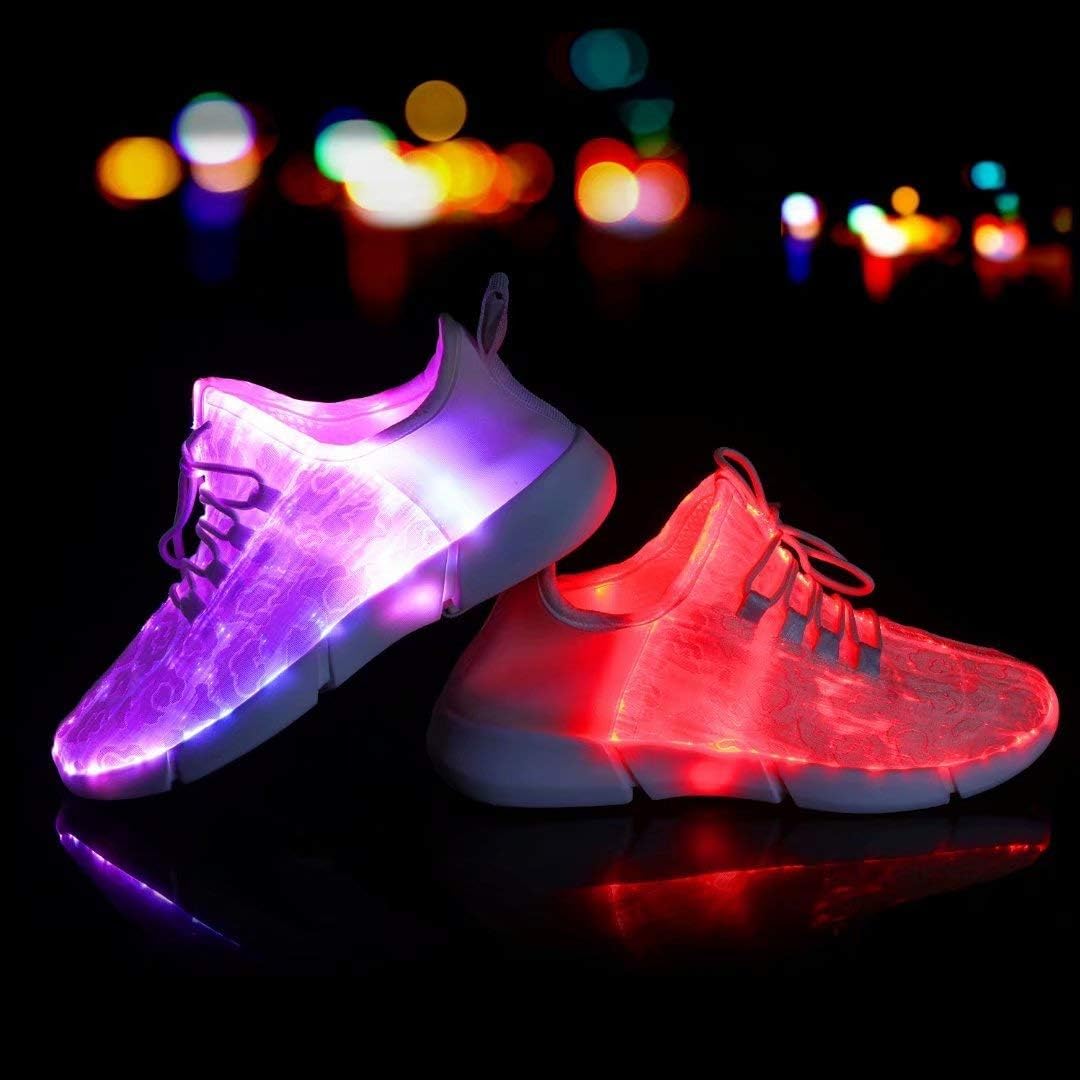 Zapatillas LED 7 Colores USB