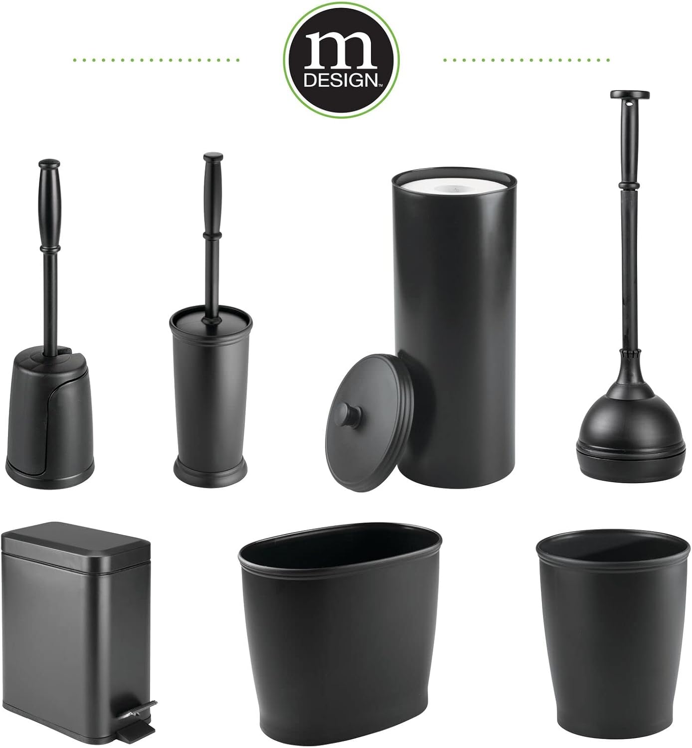 Portarrollos de pie mDesign 2u