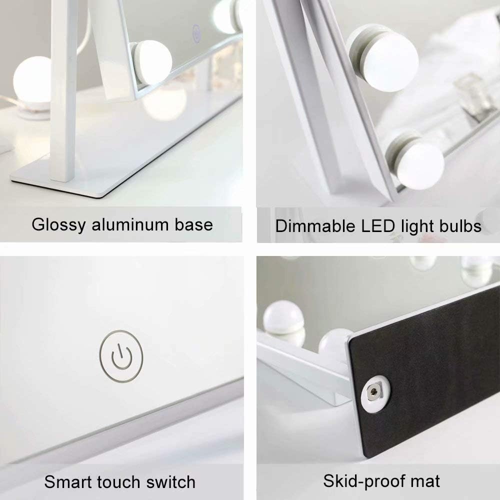 Espejo Maquillaje Chende LED