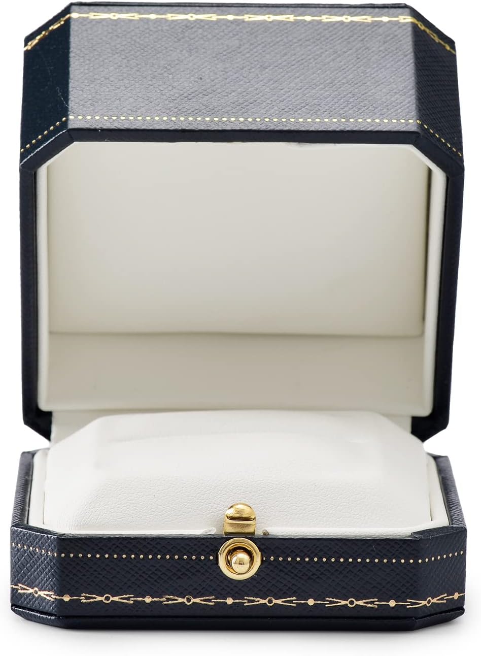 Caja de anillo octogonal Oirlv