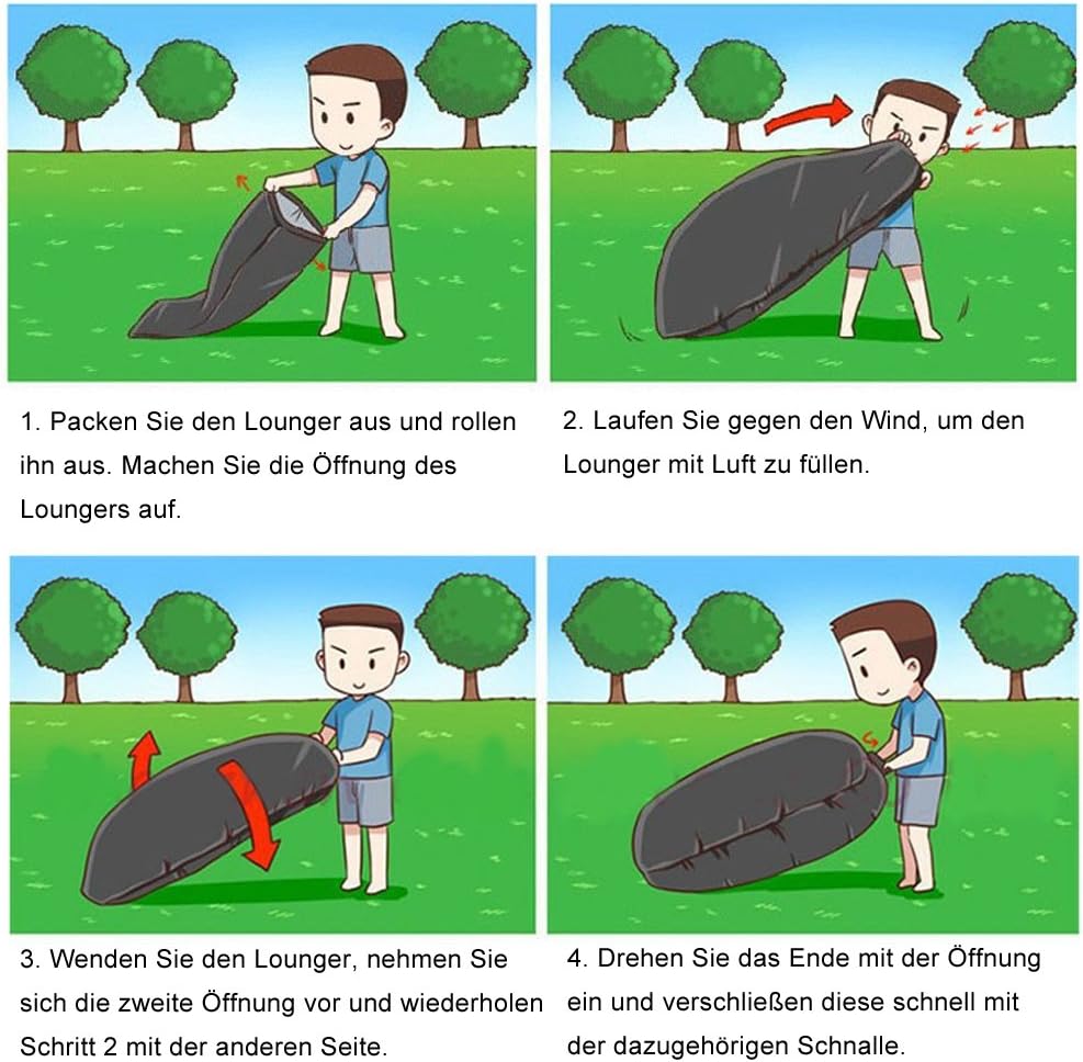 Sofá Inflable JSVER Portátil