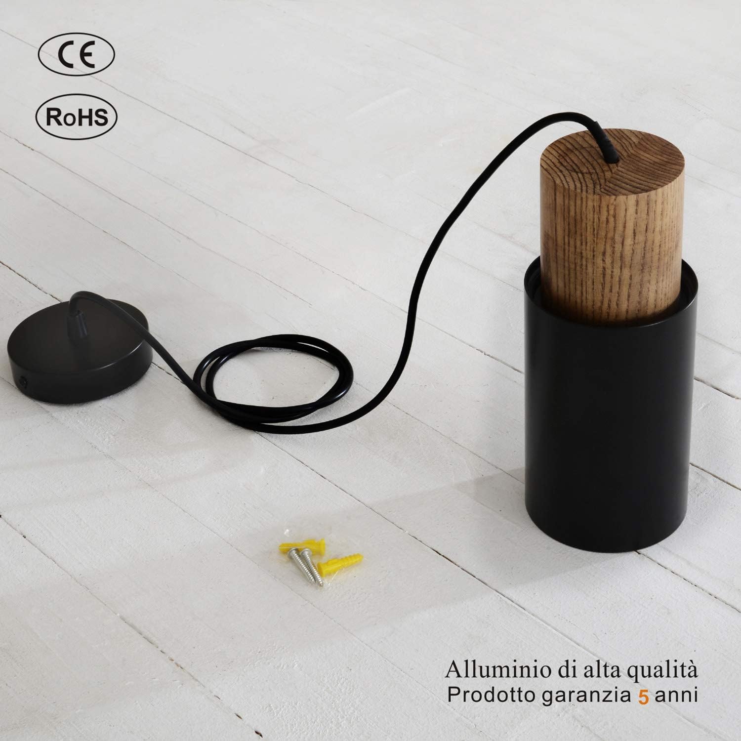 Lámpara Colgante Vintage 60W