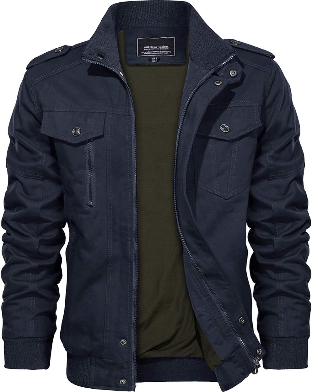 Chaqueta Bomber Militar Invierno