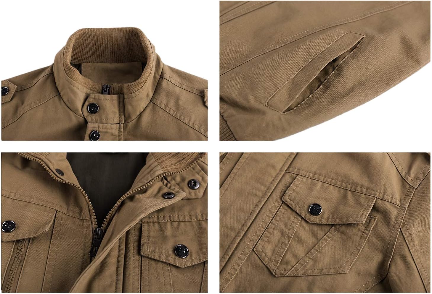 Chaqueta Bomber Militar KEFITEVD