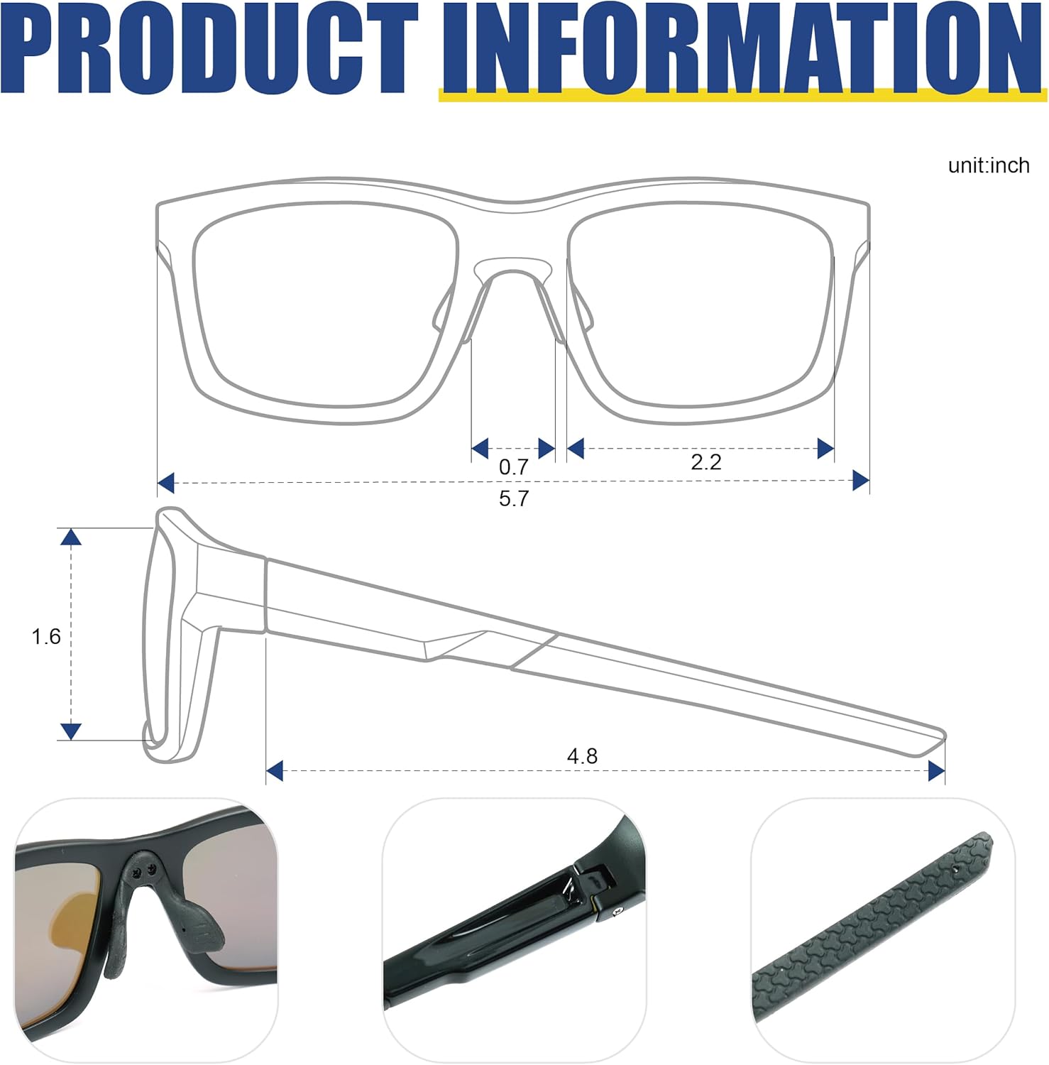 Gafas de sol deportivas UV400