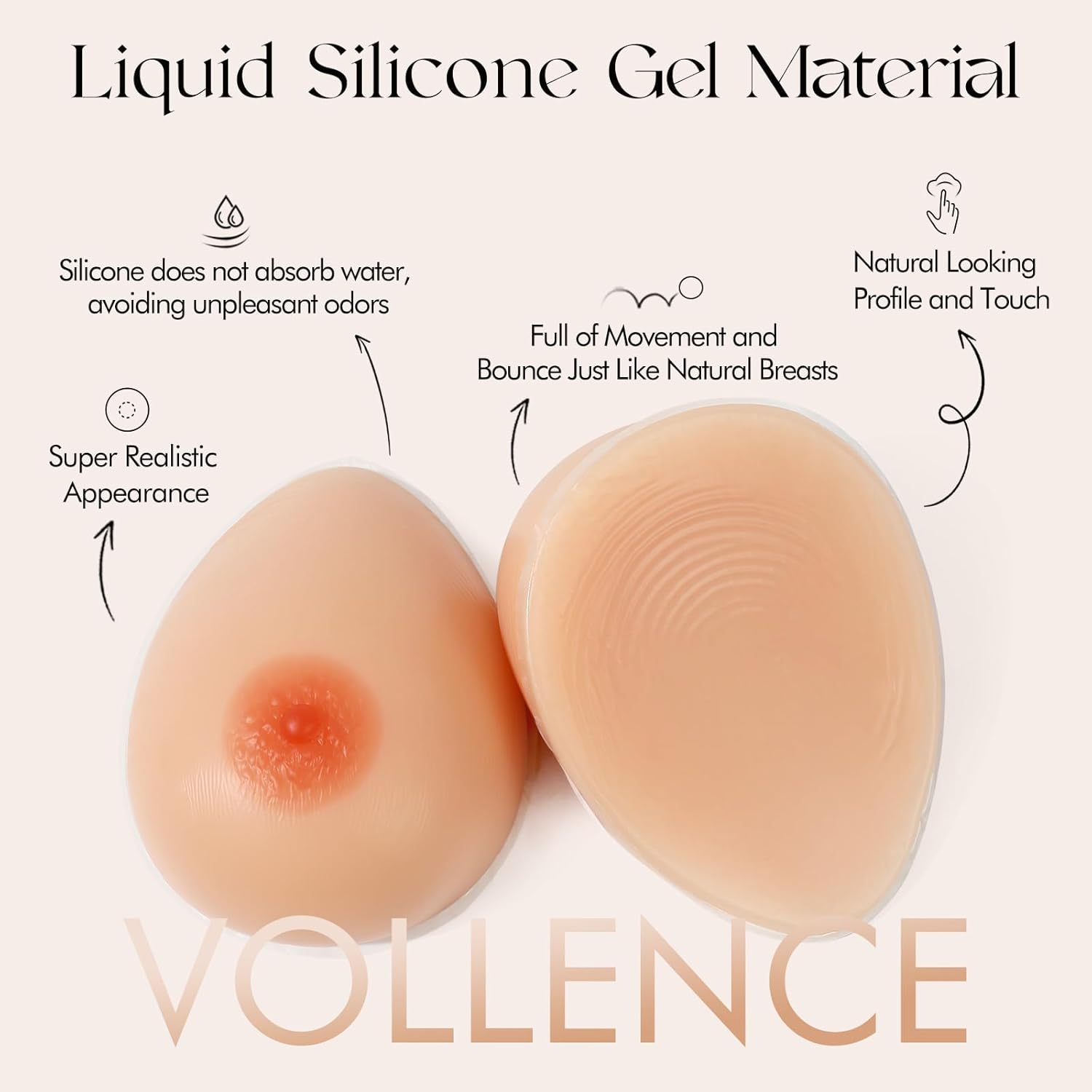 Prótesis de senos de silicona