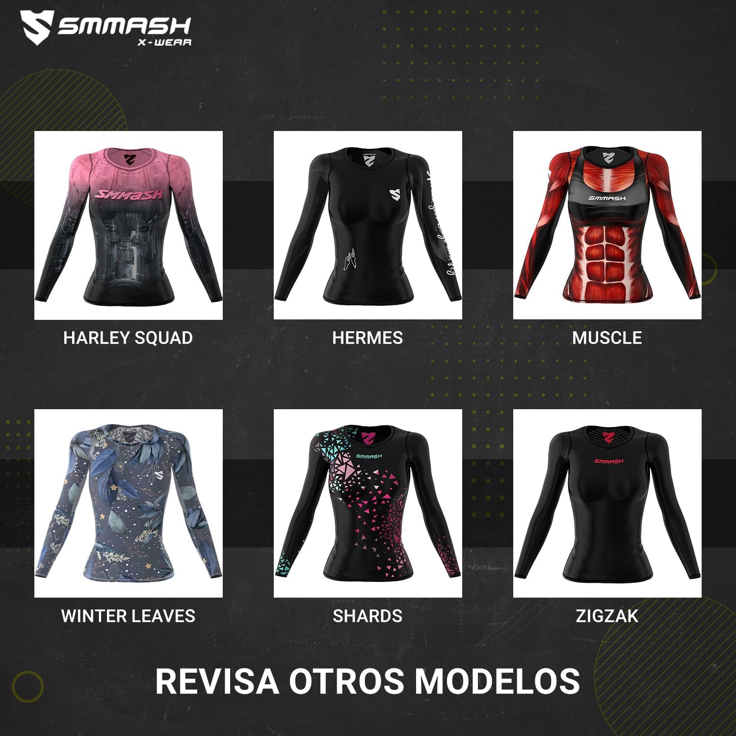 Camiseta Manga Larga SMMASH