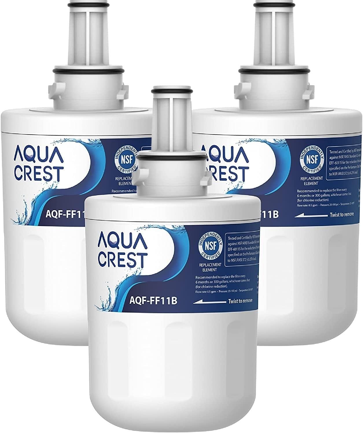 Filtro de Agua AQUACREST 3un.