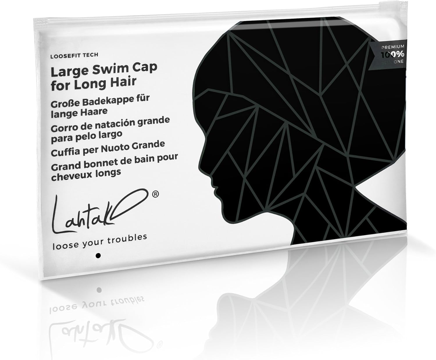Gorro de natación XL y L