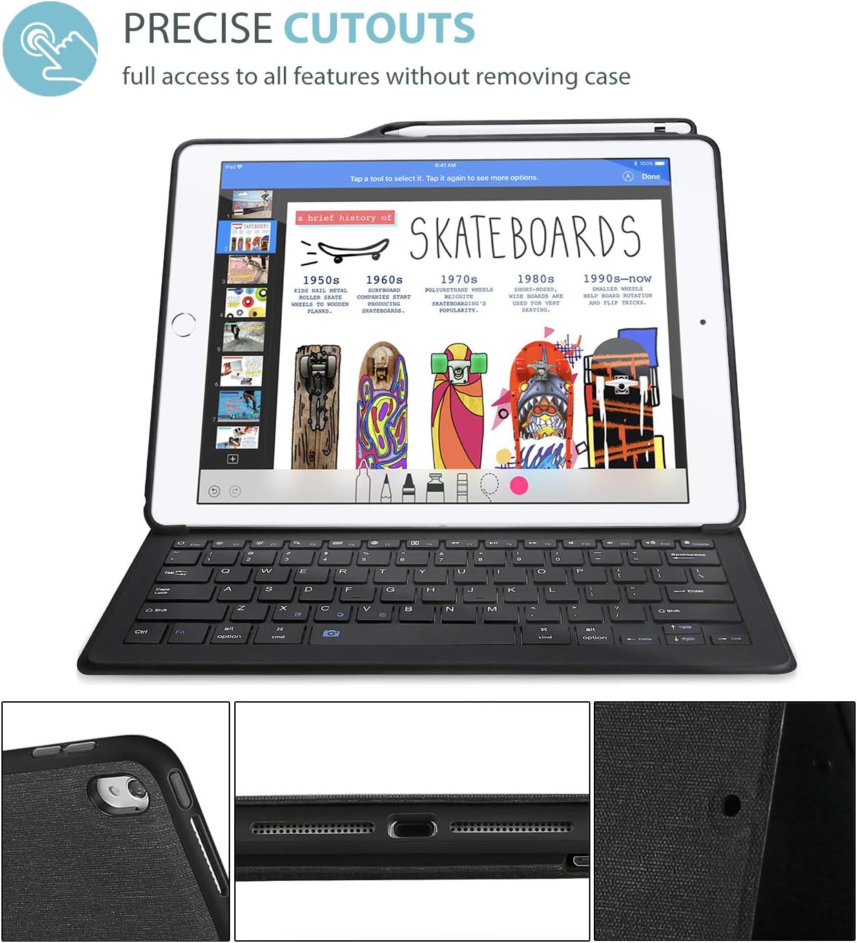 Funda Teclado iPad Pro 12.9