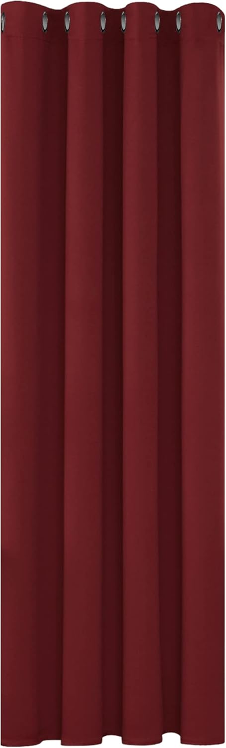 Cortinas Opacas Deconovo Rojo