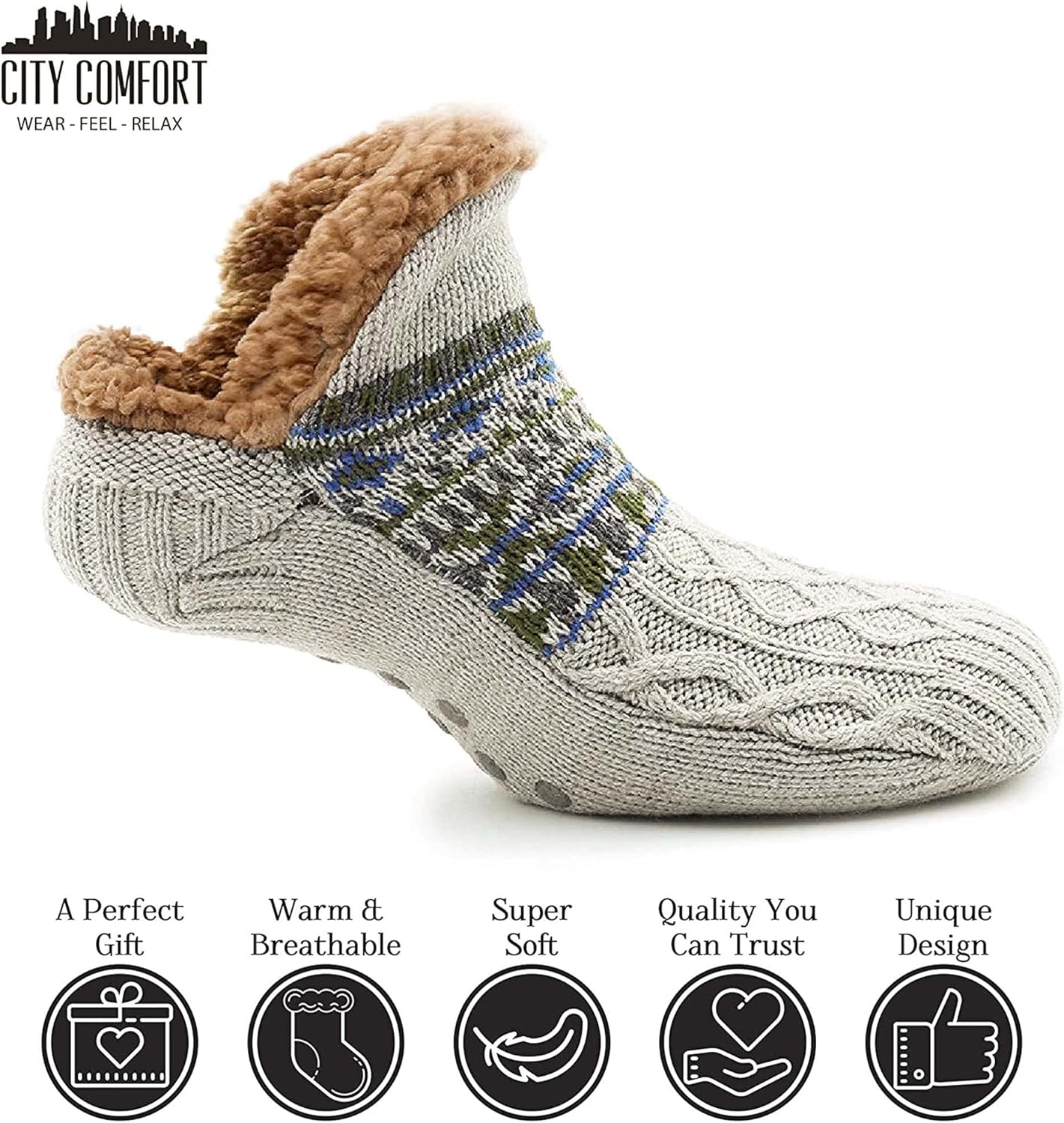Calcetines Antideslizantes Hombre