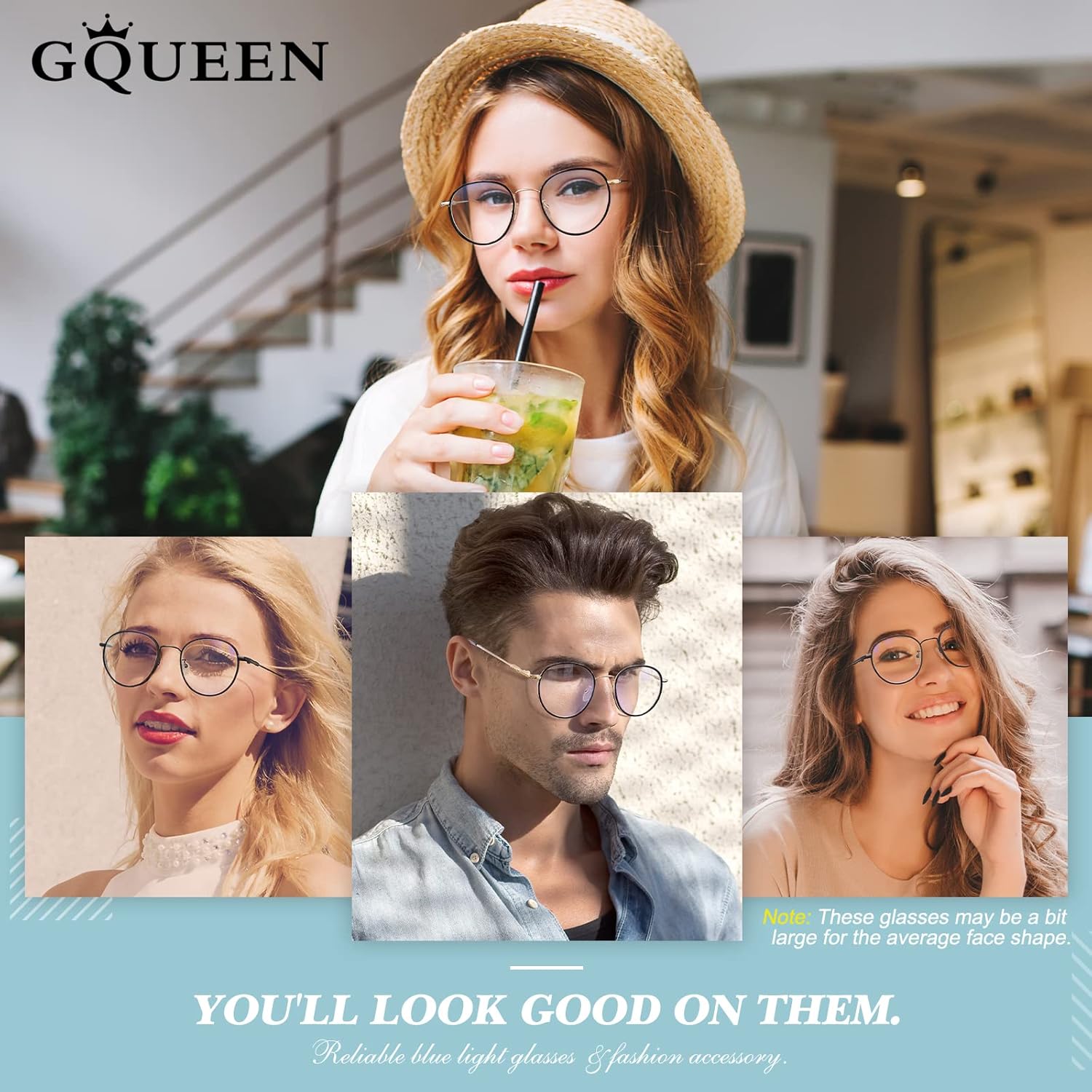 Gafas Redondas Antifatiga GQ043