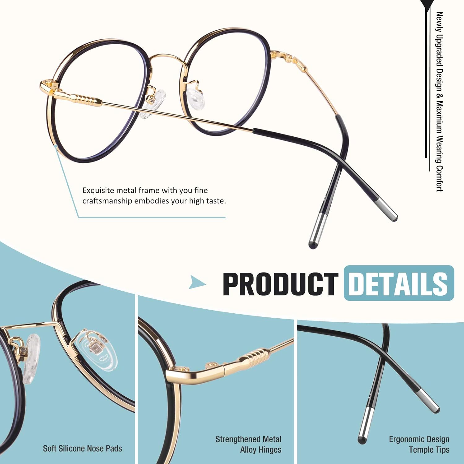 Gafas Redondas Antifatiga GQ043