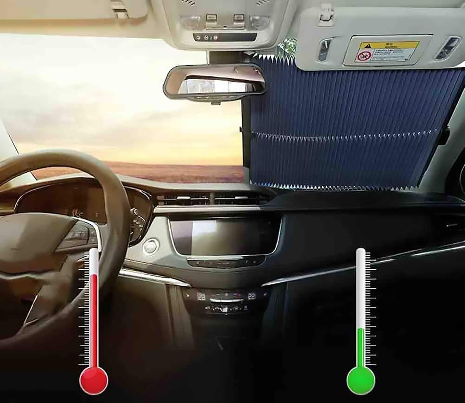 Visera Solar Automática para Coche