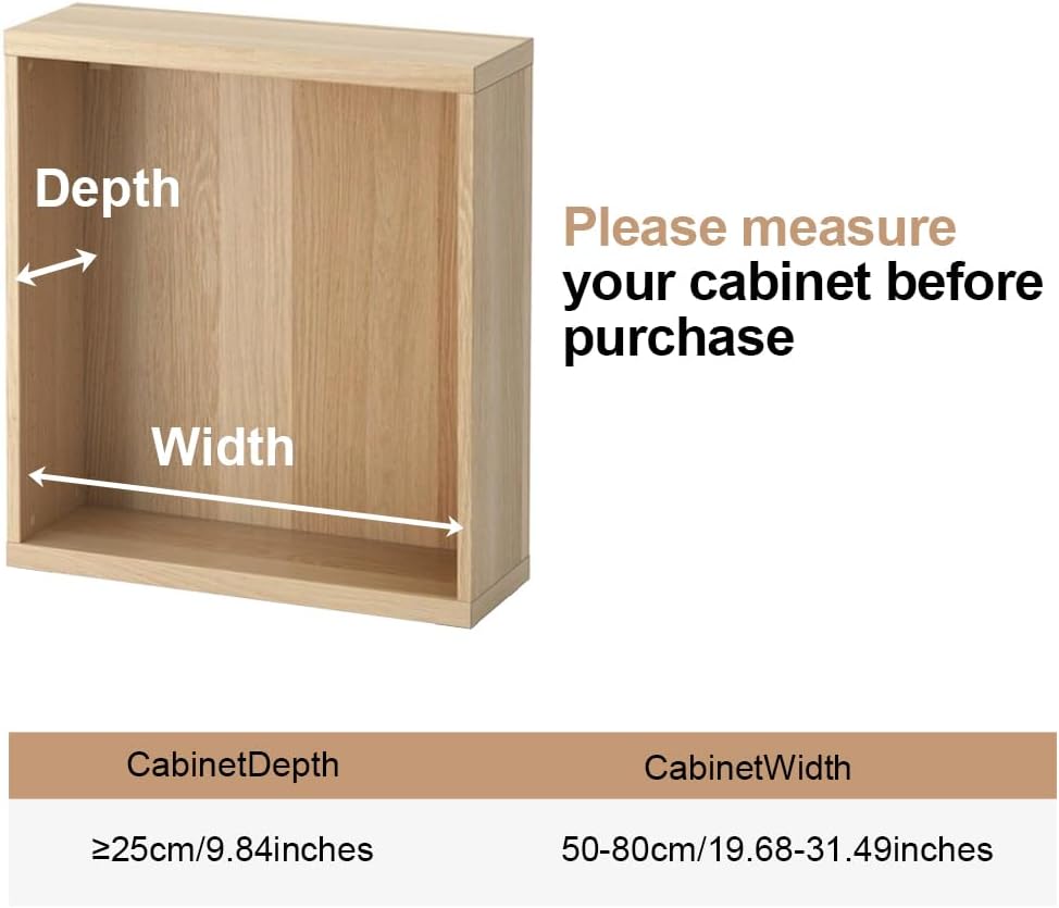 Estante ajustable Hershii 50-80cm