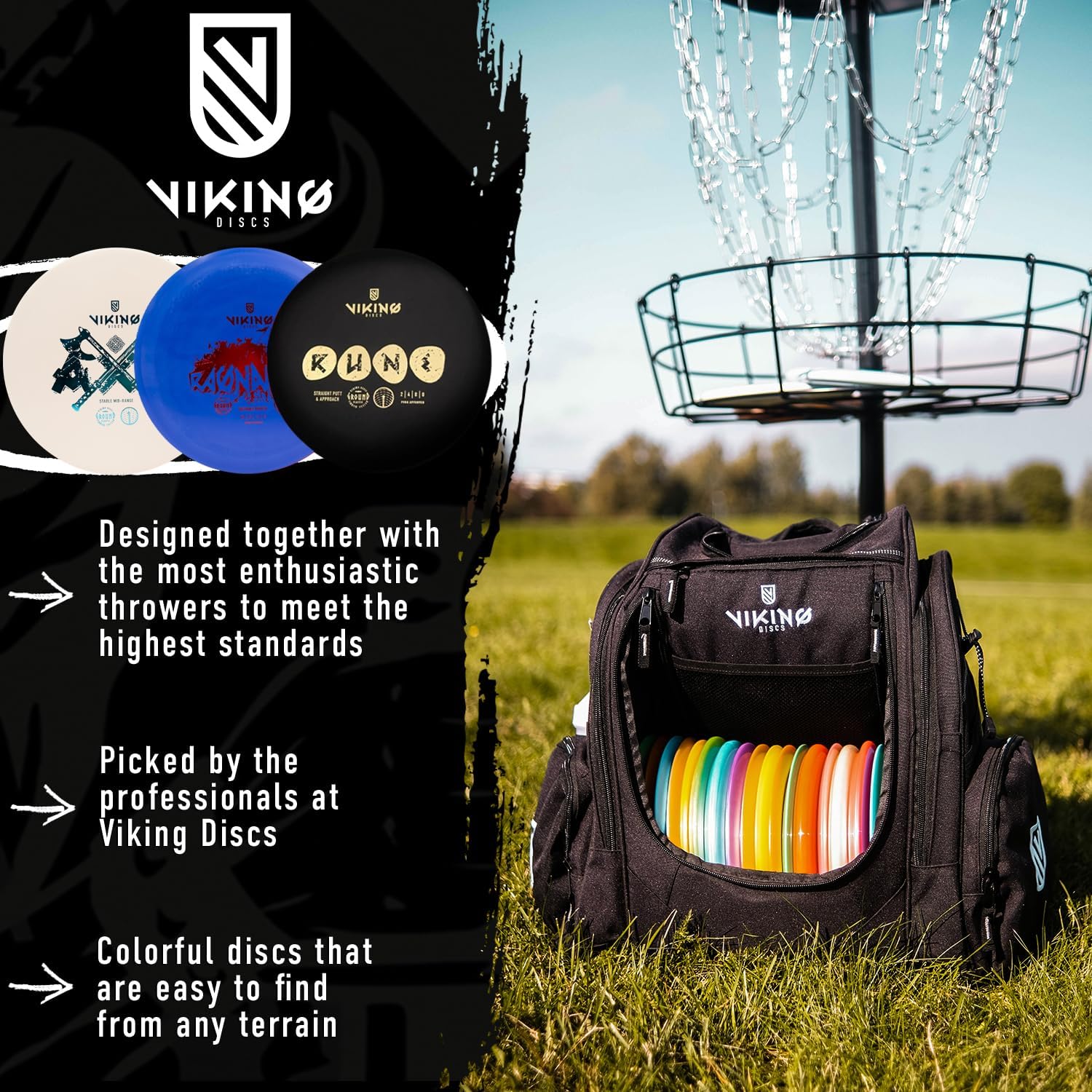 Discos de Golf Frisbee Viking