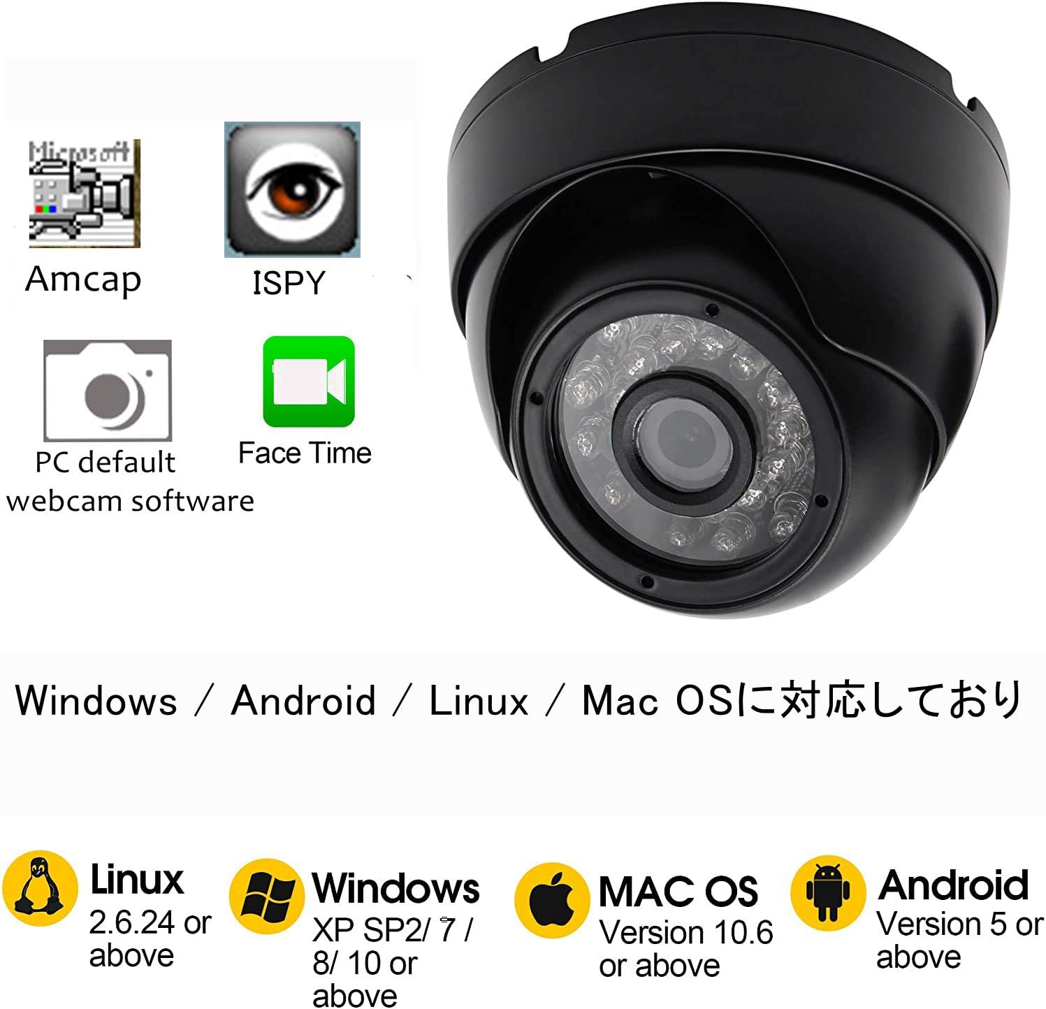 Cámara web ELP 1,3 Mpx USB