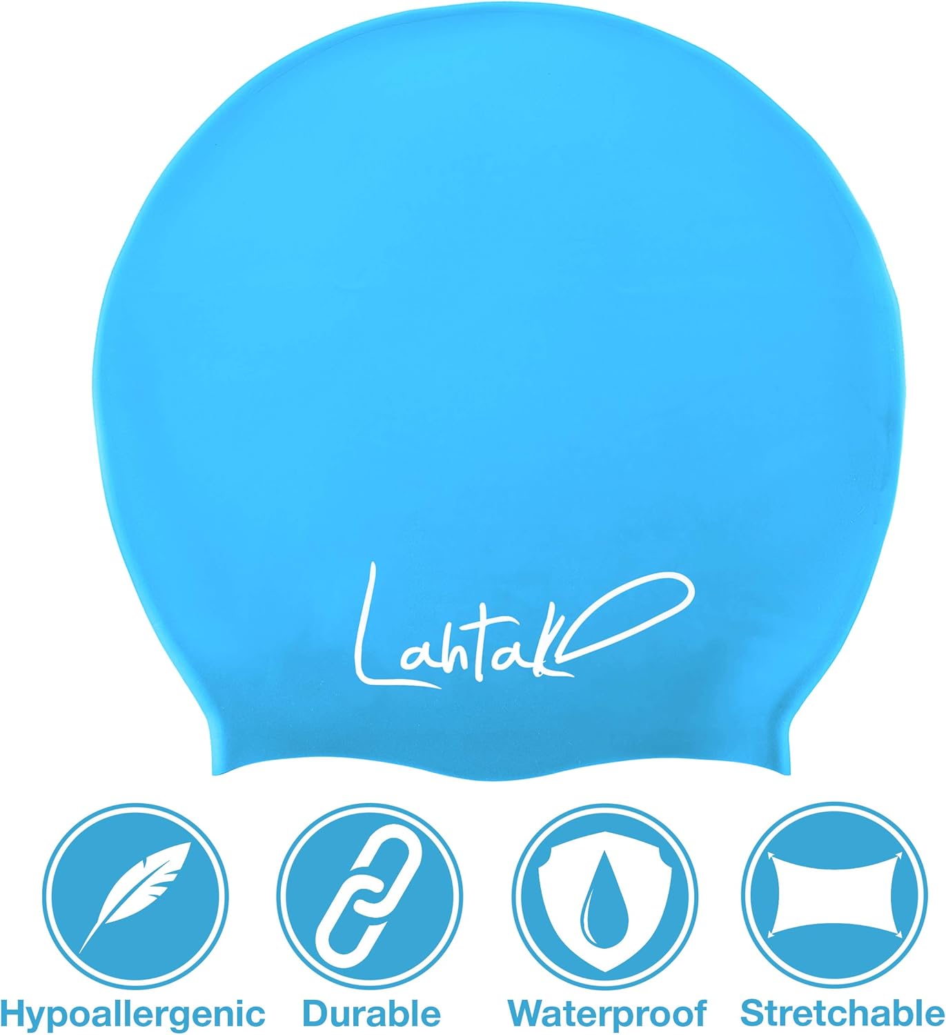 Gorro de natación infantil largo