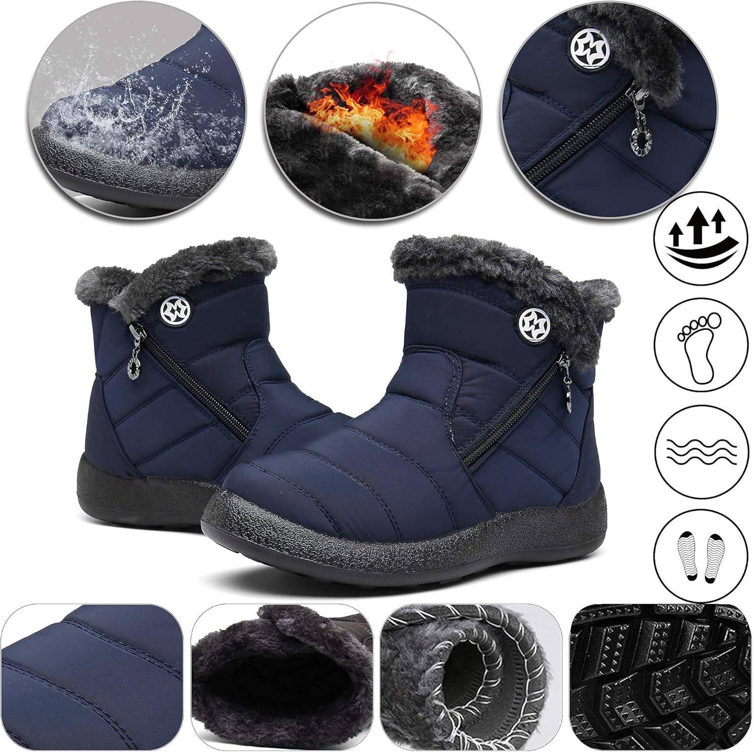 Botas de Nieve Gaatpot Mujer