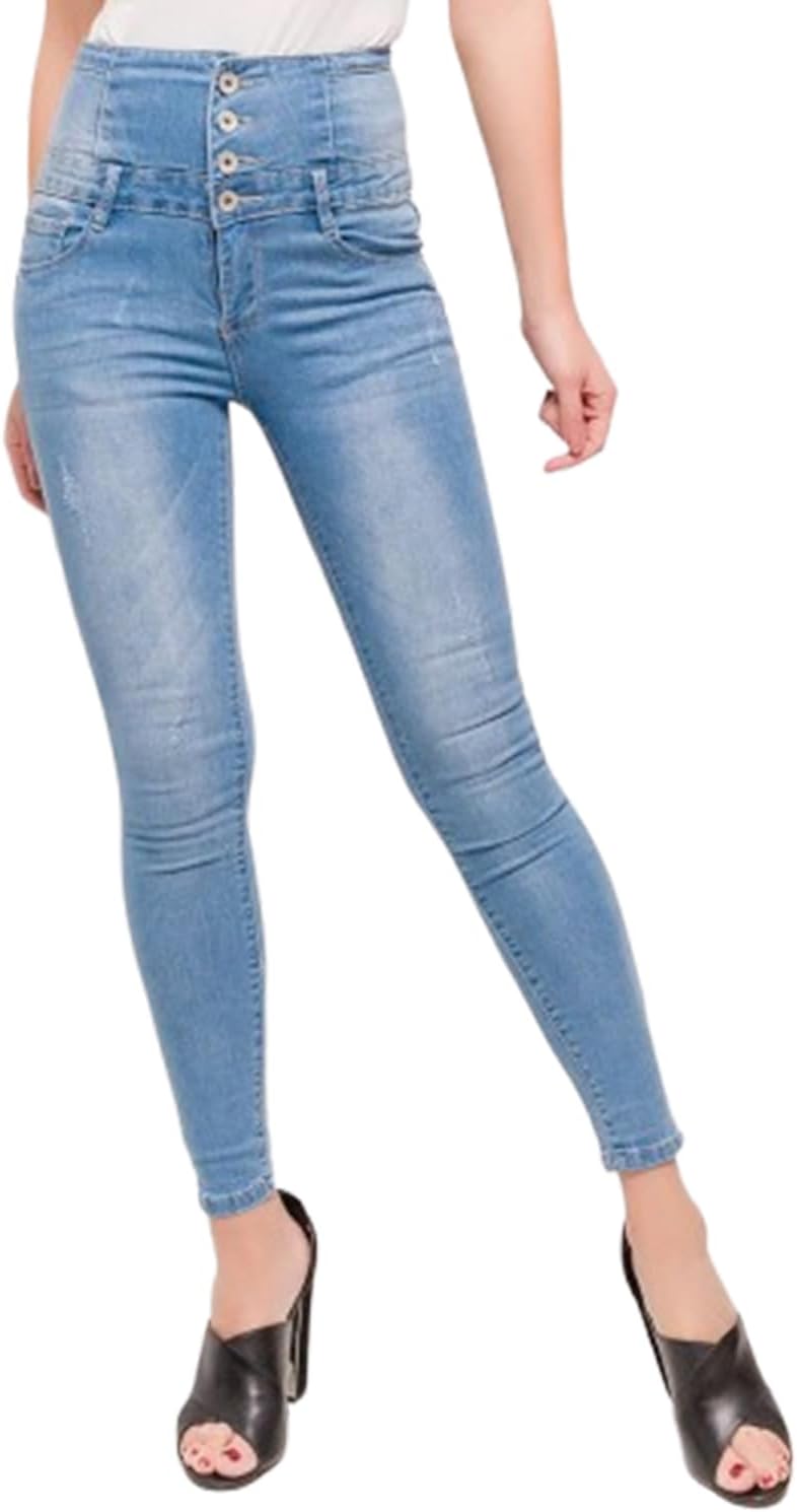 Pantalones Vaqueros Push Up Mujer