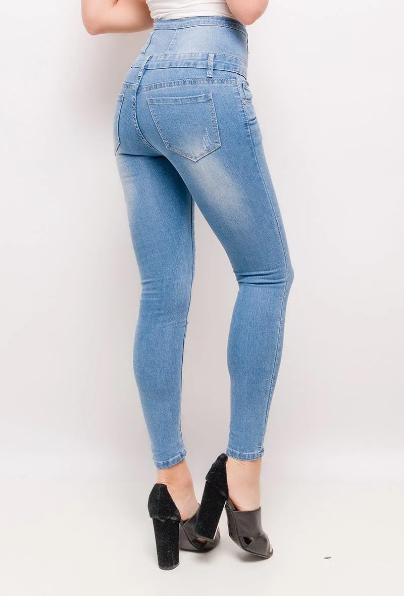 Pantalones Vaqueros Push Up Mujer