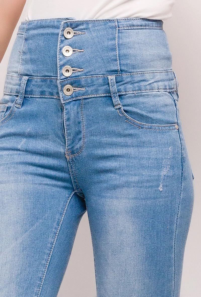 Pantalones Vaqueros Push Up Mujer