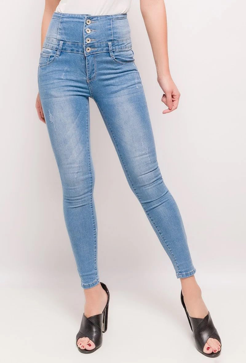Pantalones Vaqueros Push Up Mujer