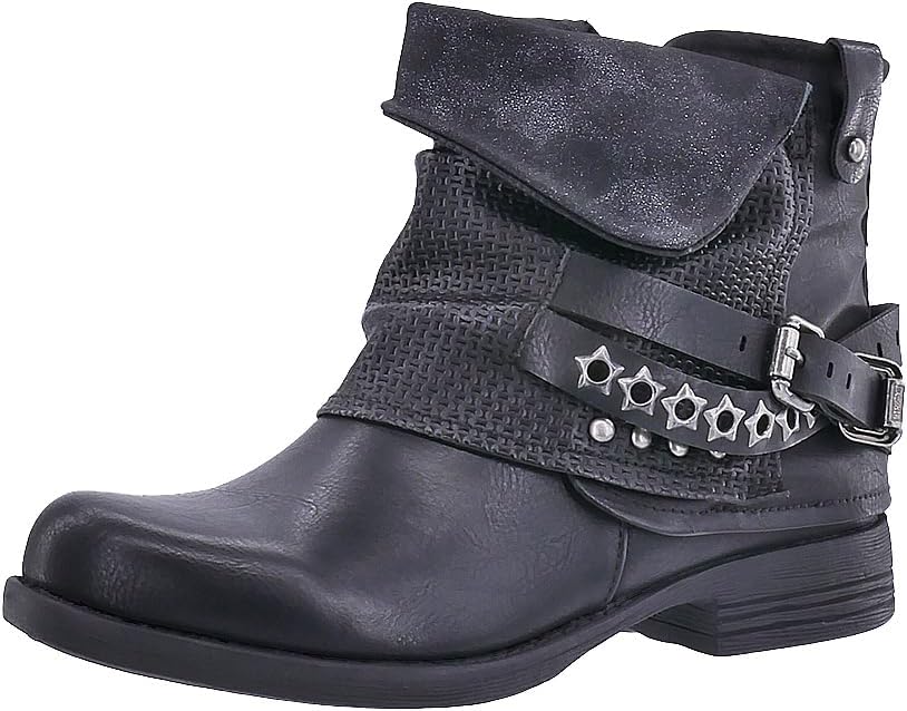Botas Motero Elara con Remaches