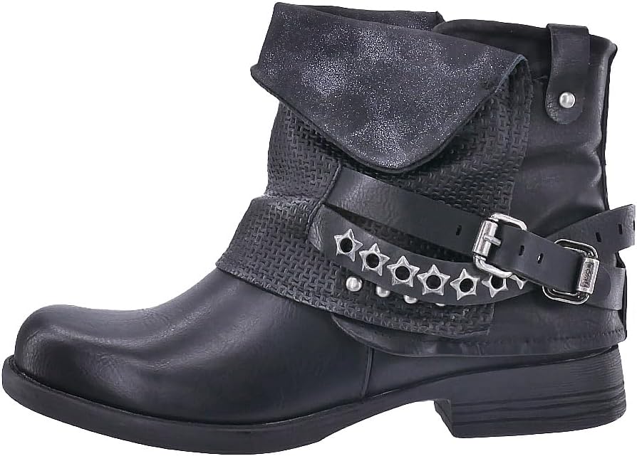Botas Motero Elara con Remaches