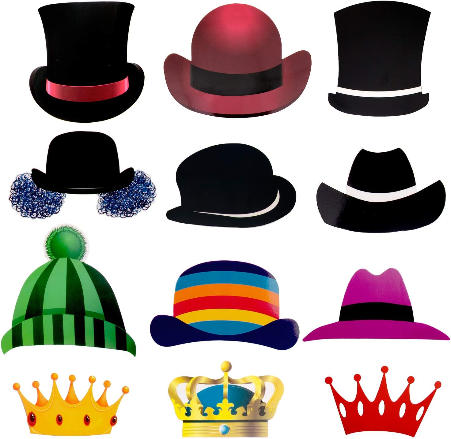 90 Pcs Atrezzo Photo Booth