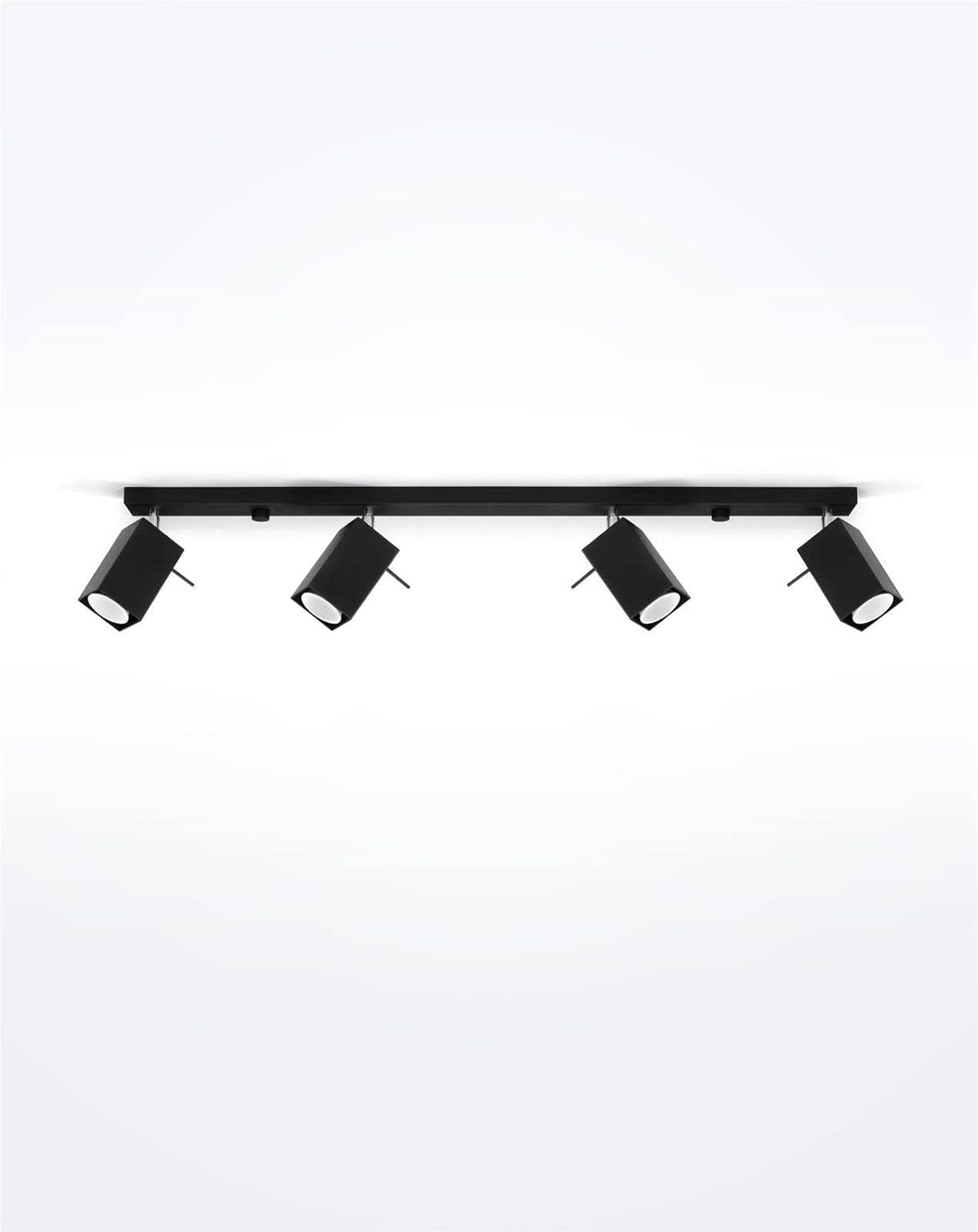 Luz LED GU10 Sollux Negra