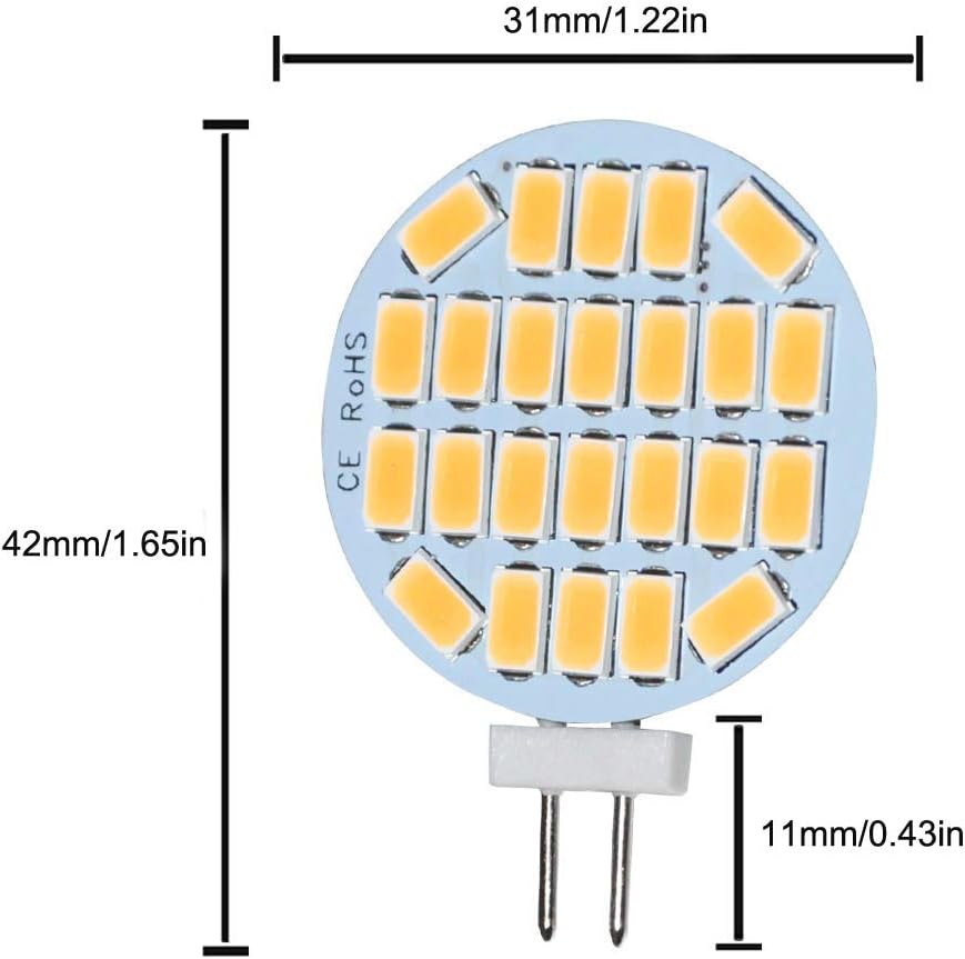 Lámparas Jenyolon G4 LED 3W