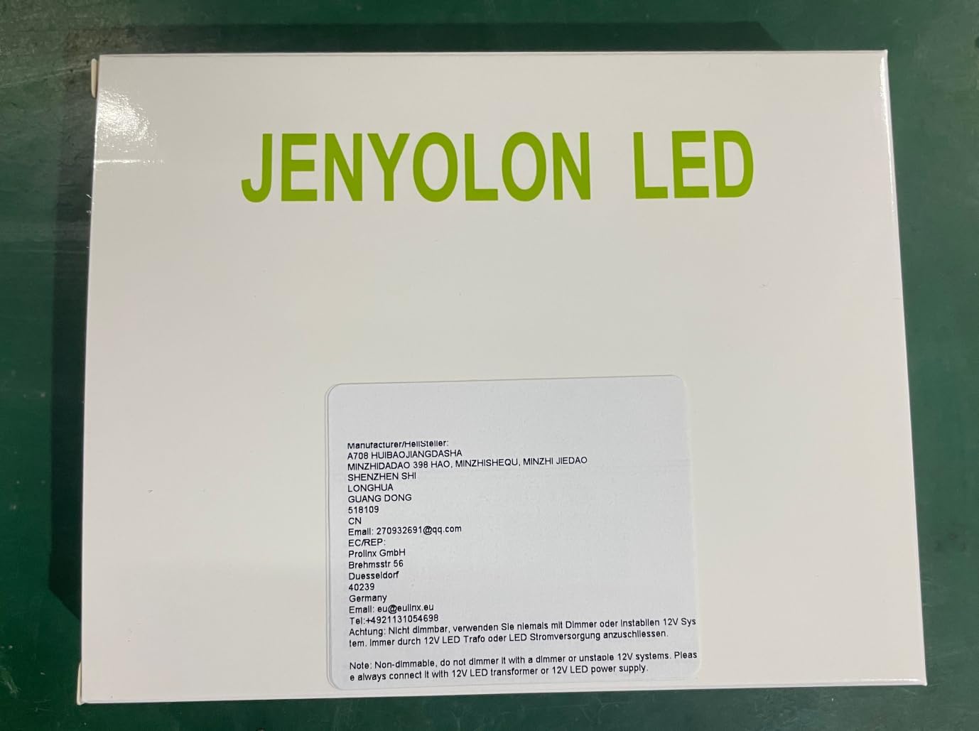Lámparas Jenyolon G4 LED 3W
