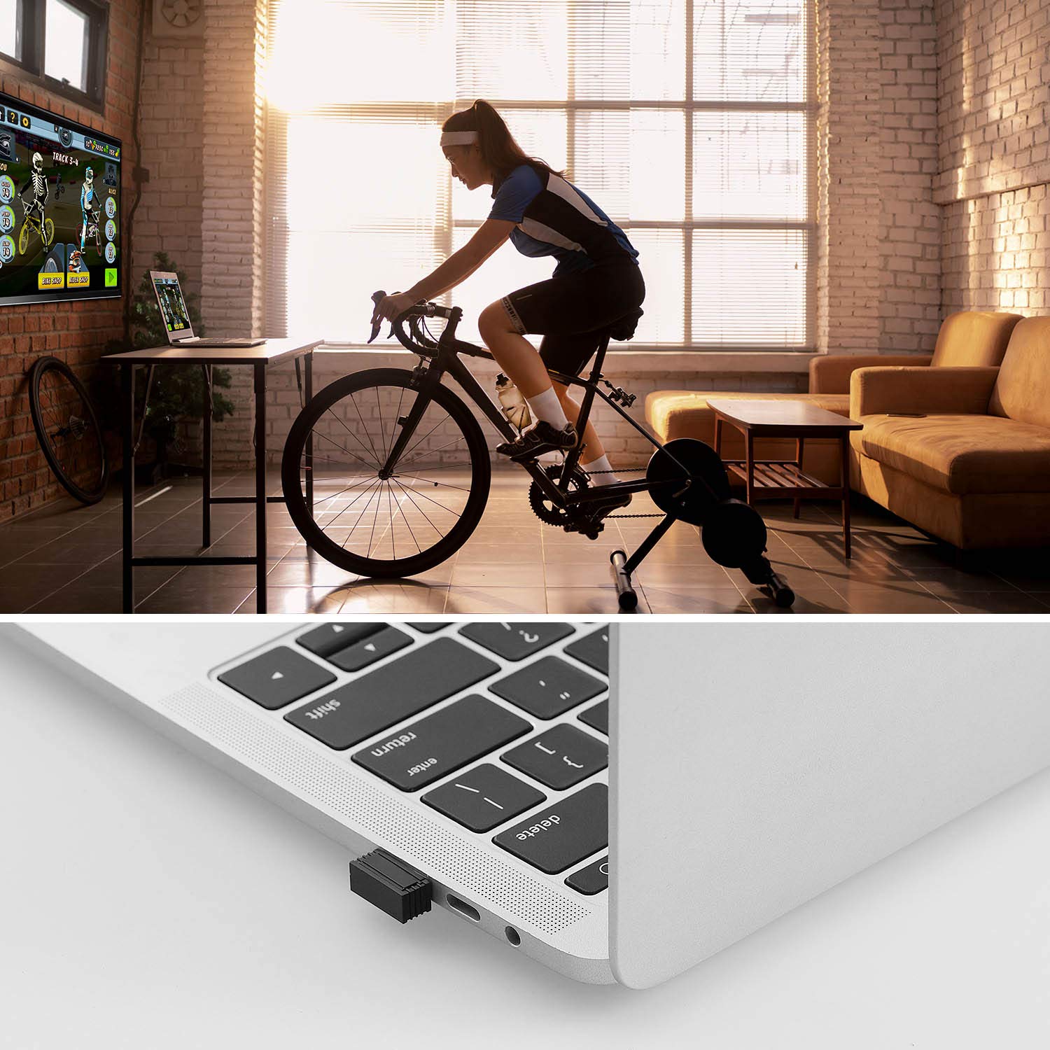 ANT+ USB Stick para Zwift