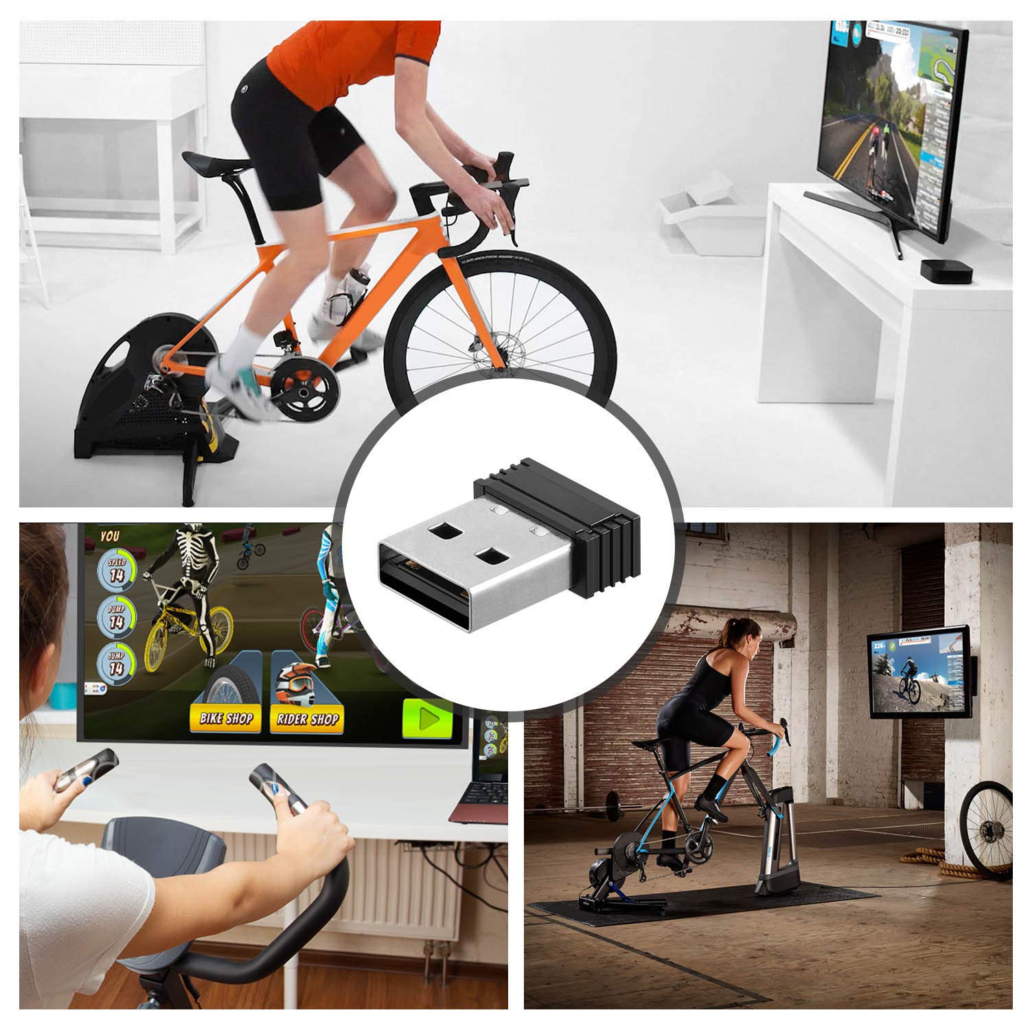 ANT+ USB Stick para Zwift