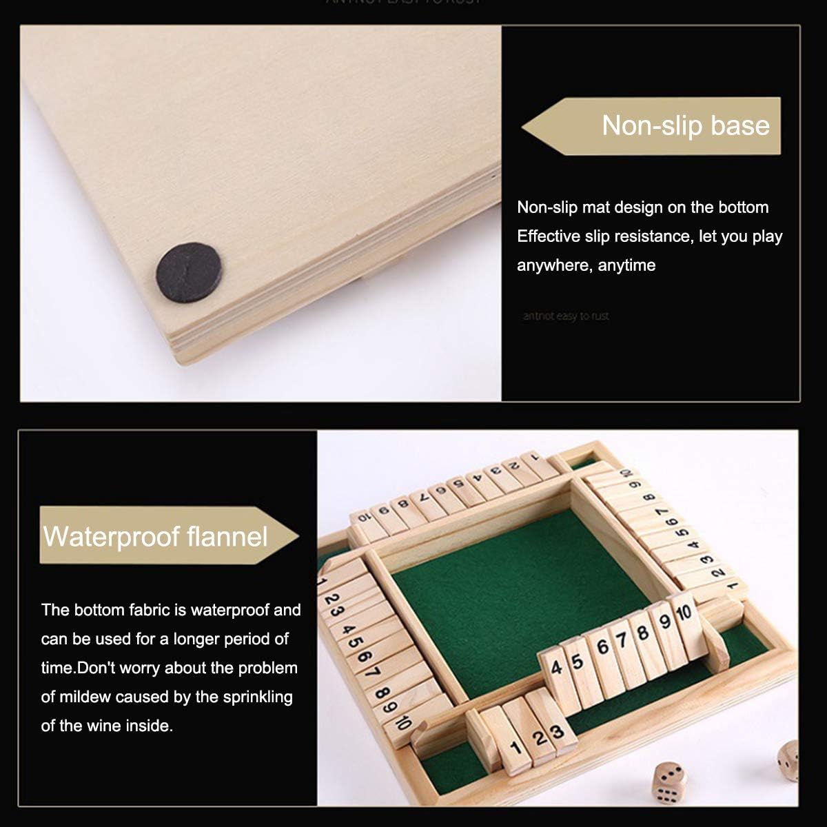 Juego de Mesa Shut The Box